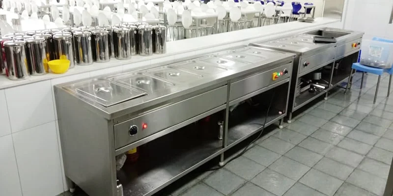 Canteen Serving Line for Steelkraft