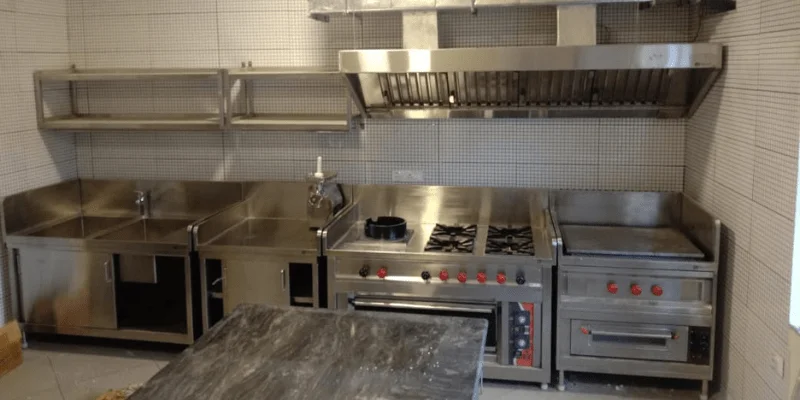 Hot Range & Griddle Kitchen for Steelkraft