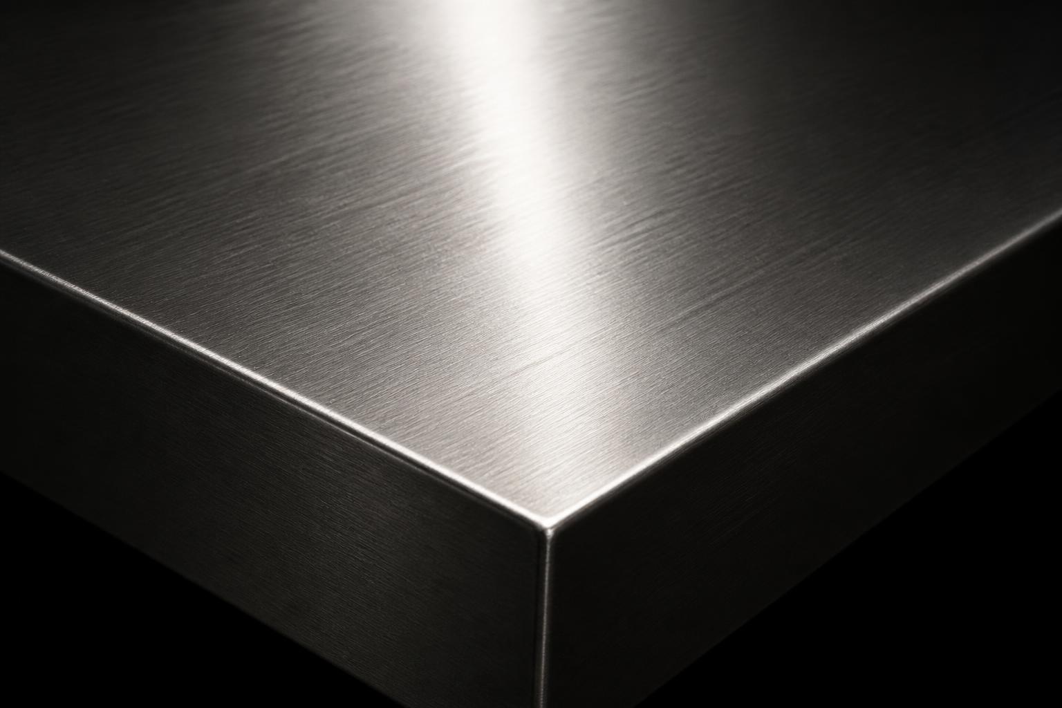 Close-up of a TIG welded seam inspected under raking light