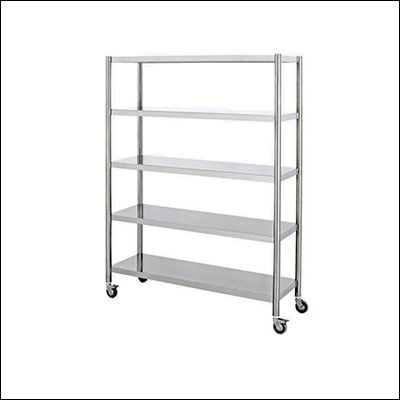 commercial stainless steel storage rack